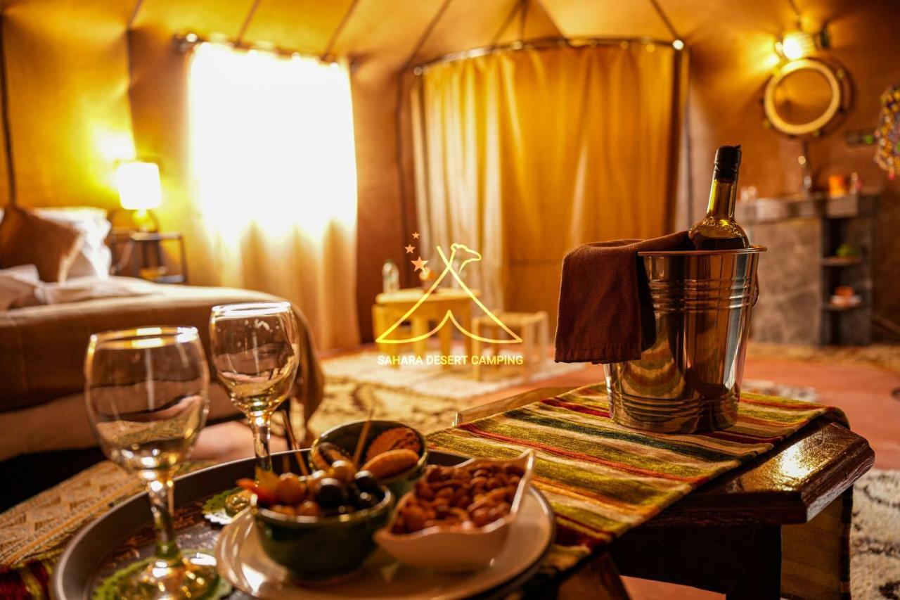 Sahara Desert Camping - Luxury Desert Camp Merzouga Erfoud Exterior foto