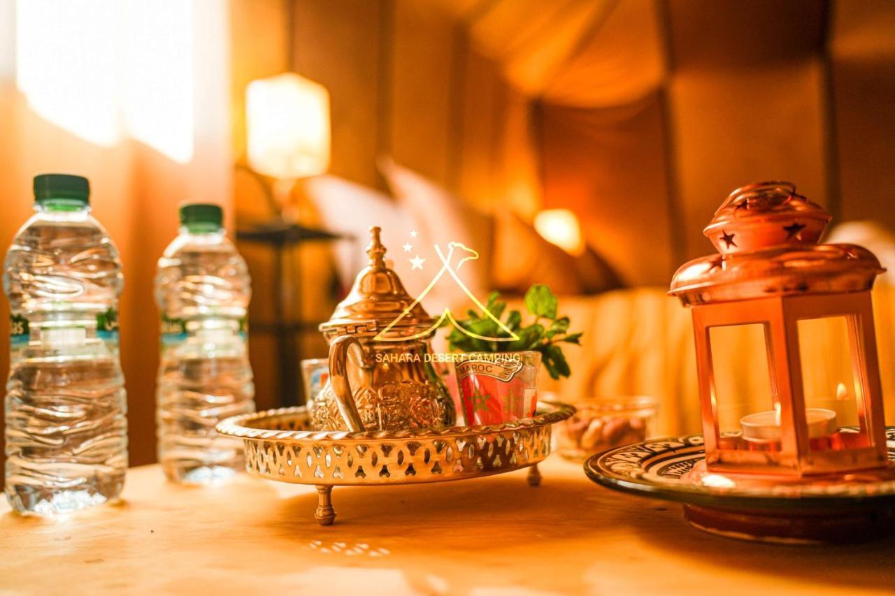 Sahara Desert Camping - Luxury Desert Camp Merzouga Erfoud Exterior foto