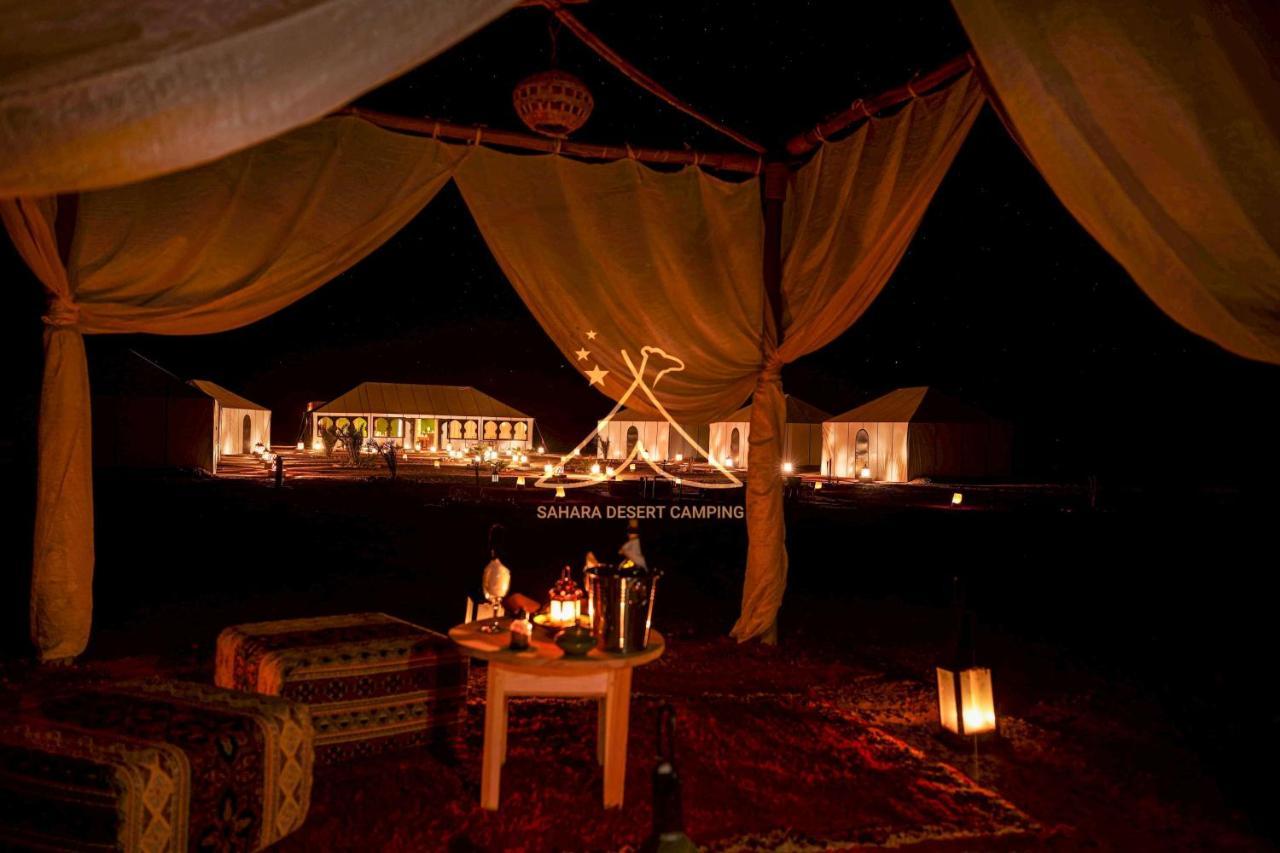 Sahara Desert Camping - Luxury Desert Camp Merzouga Erfoud Exterior foto
